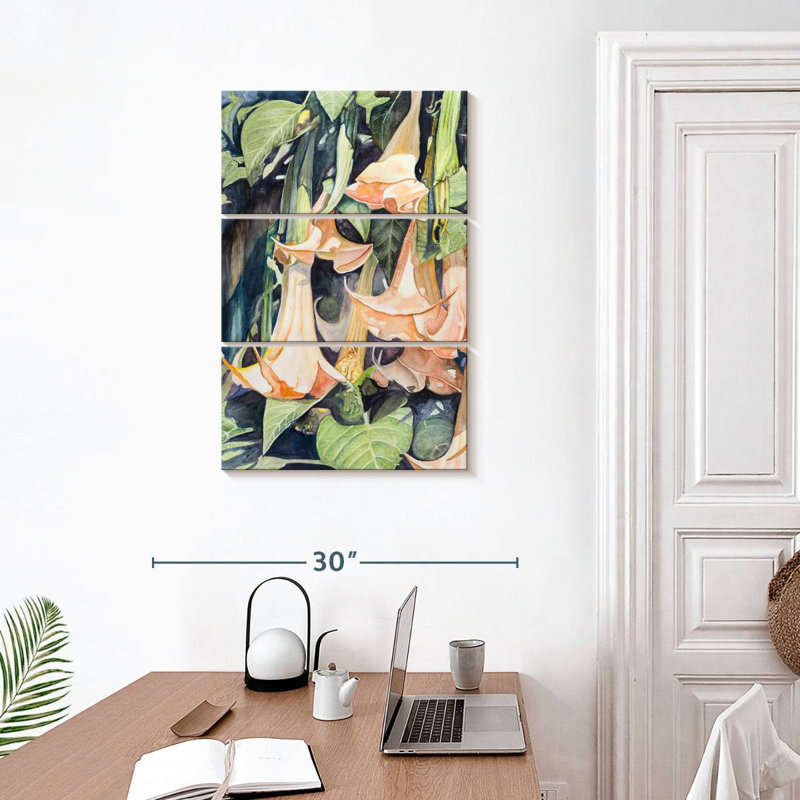 Harnek Angel Trumpets, 32" H x 20" W