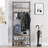 Entryway Shoe Storage With Coat Rack-1141208533