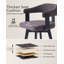 Tabouret de bar pivotant revêtu de lin 26 po-1277400241-1277401972-1297837827