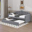 Lit de jour simple tapissier avec lit gigogne et port USB-2109601409
