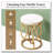 Round Bedside Table,End Table