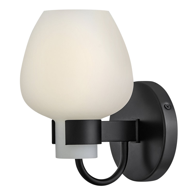 Luminaire de salle de bain Joss & Main Arcana, Noir