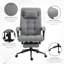 Wedigo Linen Office Chair with Headrest-803670991