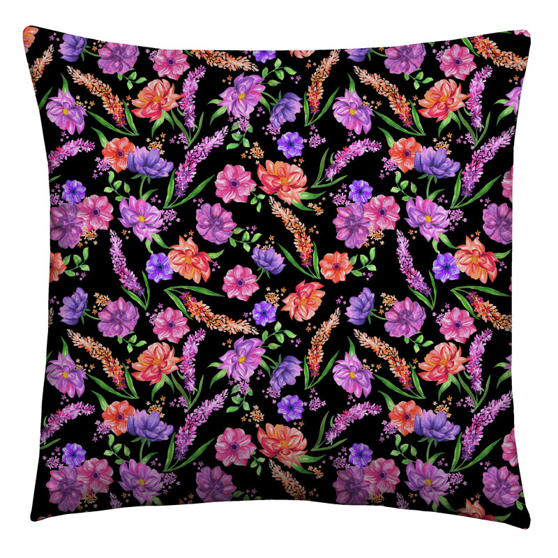 Wilma Floral Square Cushion