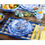 Pink Marble Check Melamine Dinner Plates-605813463