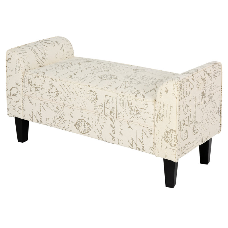 Breck Linen Upholstered Bench
