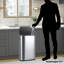 Poubelle de cuisine 14,5 gallons avec couvercle, sans contact et capteur de mouvement-88301655