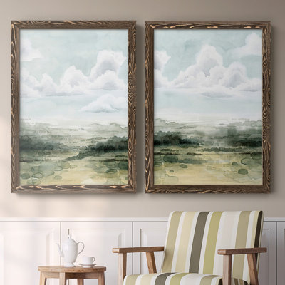 «Valley High Hights I», reproduction de photo sur toile 2 pièces