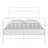 Eyres Metal Slat Bed-591291044-591291043