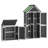 Andrees 3 ft. W x 2 ft. D Wooden Overlap Apex Garden Shed-722158199
