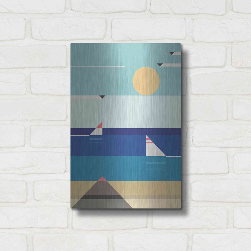 «Quiet Sea» par Antony Squizzato, H 16 po x l 12 po