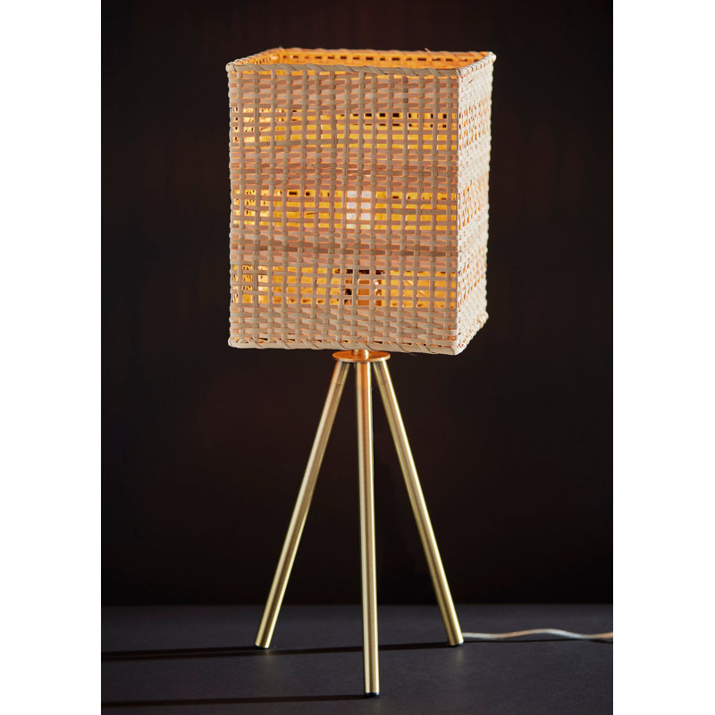 Lampe trépied en métal Morethampstead