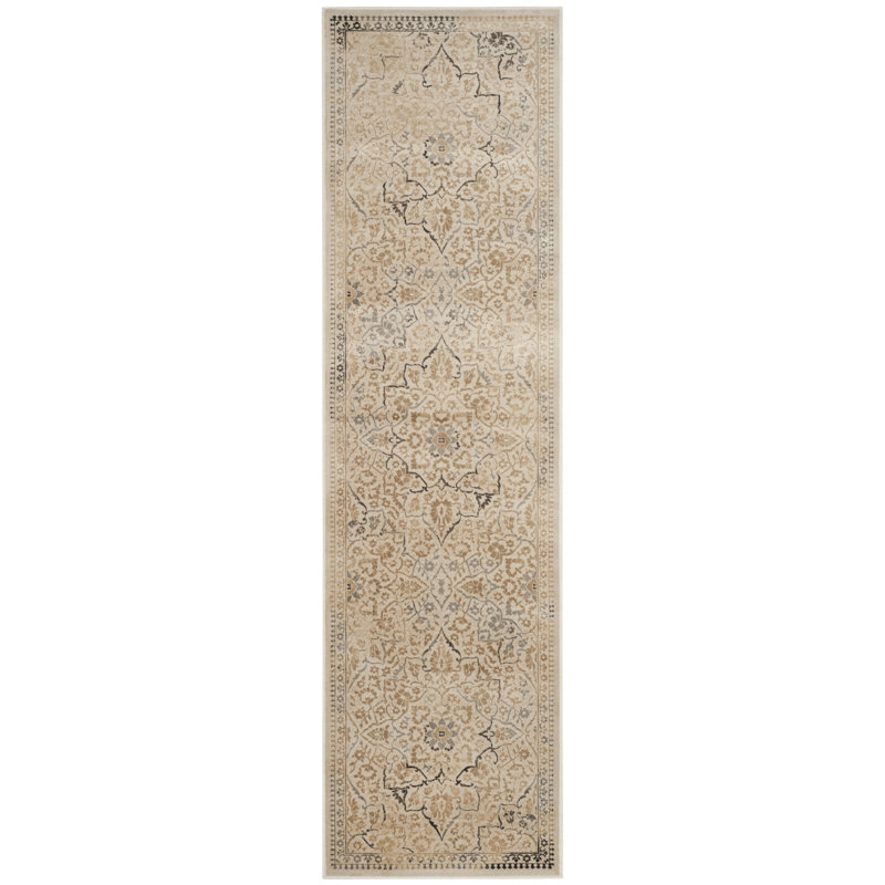 Emmie Oriental Hand Woven Area Rug, Runner 66 x 244 cm