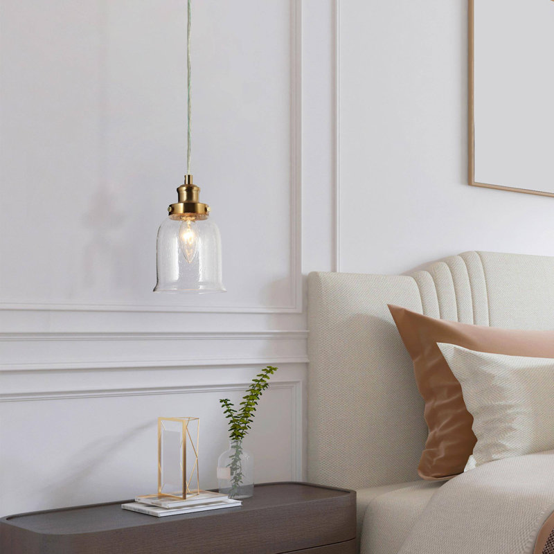 Luminaire suspendu en forme de cloche 1 lumière pour cuisine