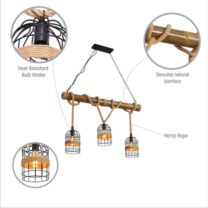 Middletown 3-Light Dome Chandelier