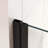 Left And Right Opening Universal Pivot Shower Door, Open Outside, With 1/4" And 5/16" Tempered Glass-120558978