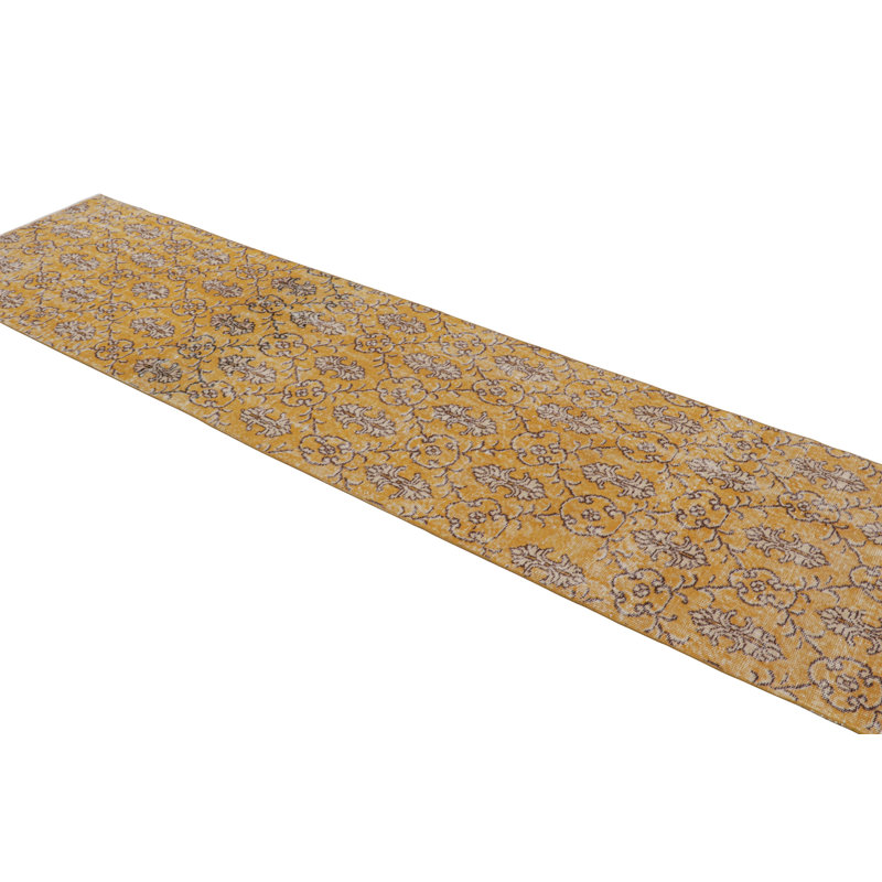 One-of-a-Kind 3' X 10'5" Hand Knotted Area Rug