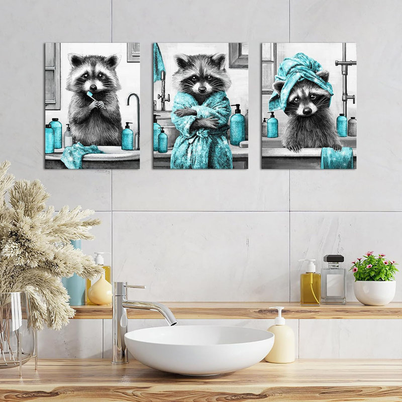 3 Piece Wrapped Canvas Wall Art