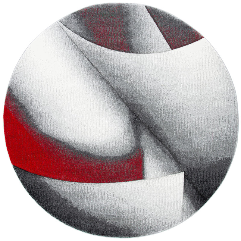Toston Performance Abstract Rug, Round 6'7"