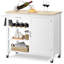 Amissa 40 cm W Kitchen Cart with-825225258