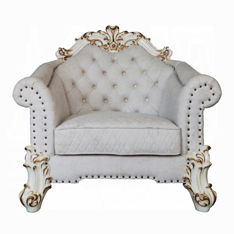 Chaise Augustine avec 2 coussins