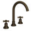 Lombardia® Widespread Bathroom Faucet with Drain Assembly-54438497-67462048