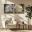 Ensemble de 2 toiles gracieuses avec pivoines blanches-1493079755-1493079758