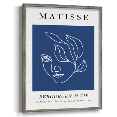 Matisse CEC, reproduction d'art encadrée - bois massif