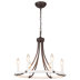 Yenier 6 - Light Dimmable Wagon Wheel Chandelier