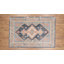 Tapis oriental ivoire / bleu Ambrah-960243579
