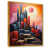 Gold Floater Framed