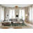 Machine Washable Overdyed Green Area Rug-1739500531