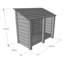 Tangier 150cm W x 80cm D Solid Wood Log Store-36319291