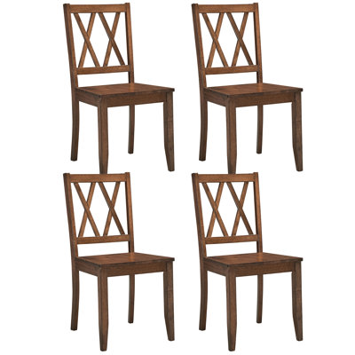 Chaise d'appoint en bois massif