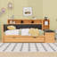 Lit de jour avec couchette, tablettes de rangement, banc et station de charge-1716469516