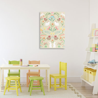 Symmetrical Easter Canvas, Design By Corinne Haig