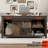 Lift Top Coffee Table with Storage, 31.5" Farmhouse Coffee Table for Living Room, Square Coffee Tables with Large Hidden Storage and Sliding Barn Doors, Brown-481113521