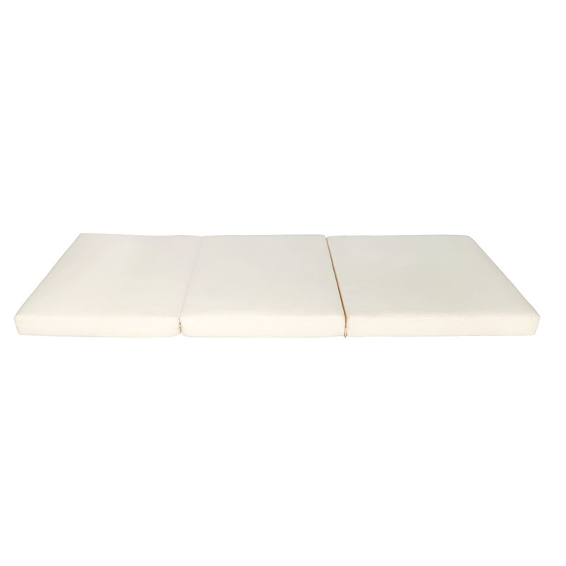 Broadway/Ian Chaise Lounge Cushion (Three Folds), Cream
