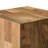 Hernest 11 inch MCM Old Elm Side Table for Living Room