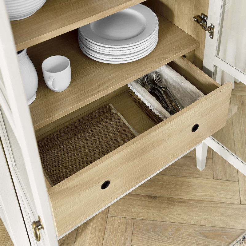 Vitrine arquée Modway Nolan, Blanc