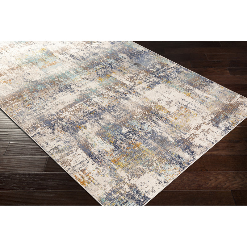 Abdurrahman Abstract Indoor Rug, Rectangle 2' x 3'2"