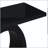 Modern Console Table with Egg-Shaped Base-628480389