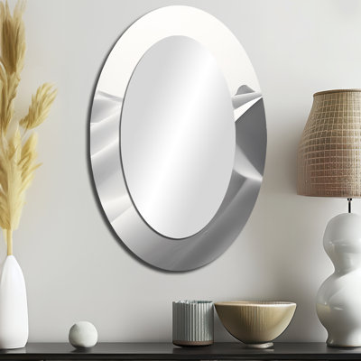 Desert Sands Of Slumber Dreams V - Miroir mural moderne ovale