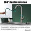 Robinet de cuisine rétractable à poignée simple avec accessoires-79113186