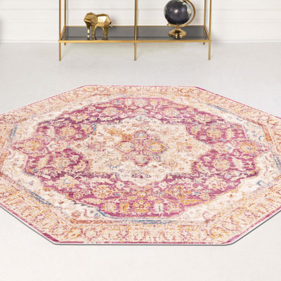 Tapis gris Canora Regalia Deepa