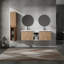 Stylish Wall-Mounted Bathroom Vanity With Abundant Storage And Elegant Sink