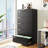 Izack 35.43'' Wide 5 -Drawer Steel File Cabinet-1867420125