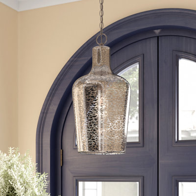 Luminaire suspendu en forme de cloche à 1 lumière Dori