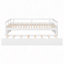 Lit de jour extensible avec couchette, lit de jour en bois avec couchette-1112340562