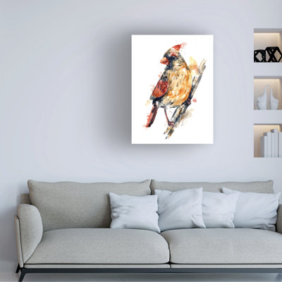Lisa Whitehouse Cardinal Female Canvas Art